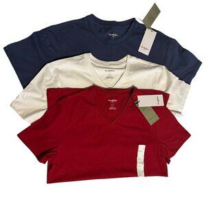 Goodfellow & CO Men's 3 T-shirts 100% Cotton size S NWT